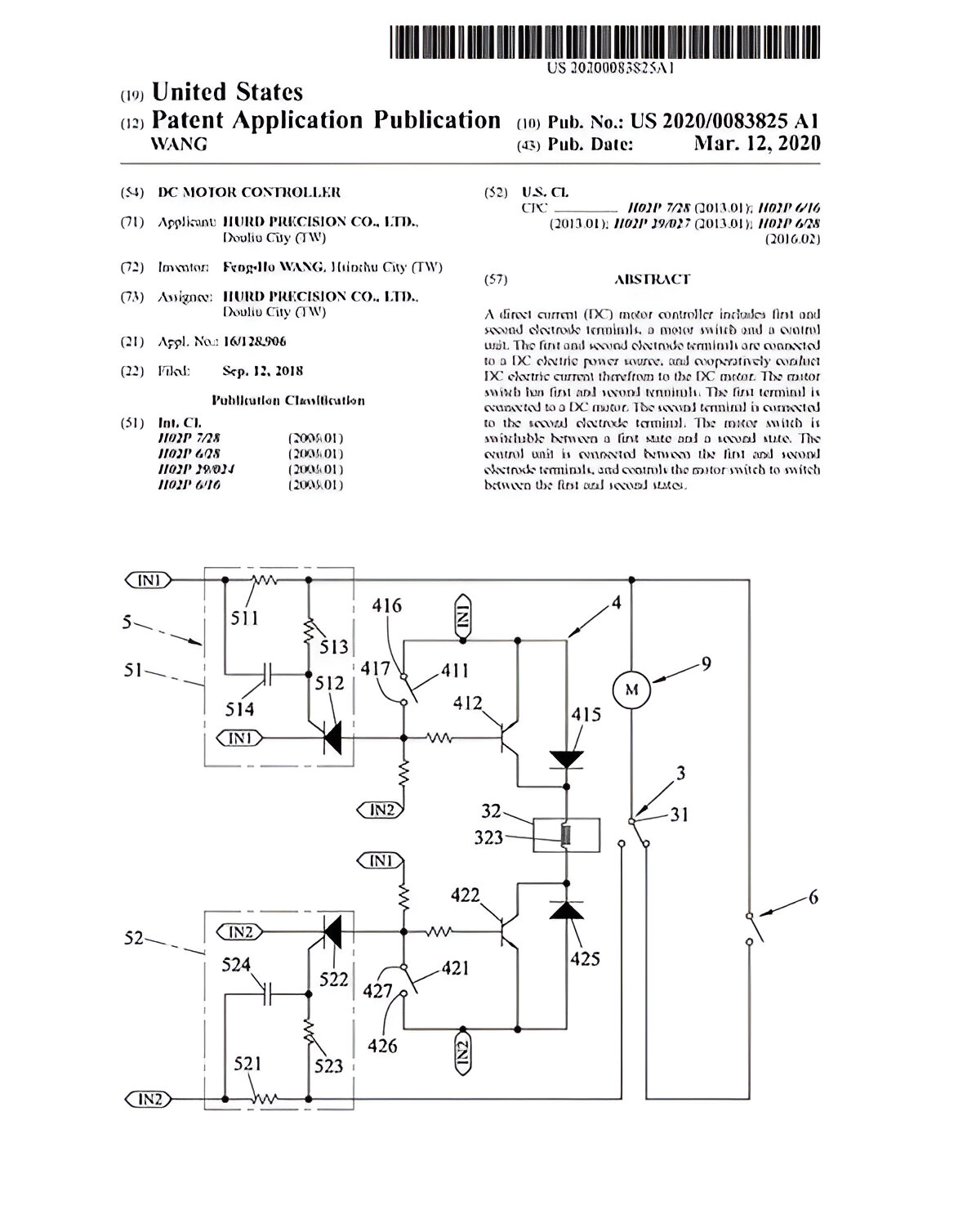 US Patent US10630214B2 