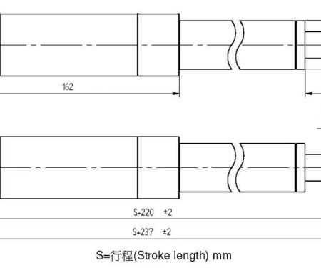 Piston ​ELA40 Window Opener Max. 1600N