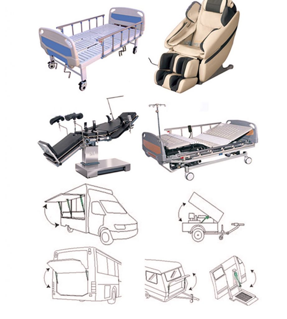 ứng dụng của  bộ Điều khiển xi lanh điện