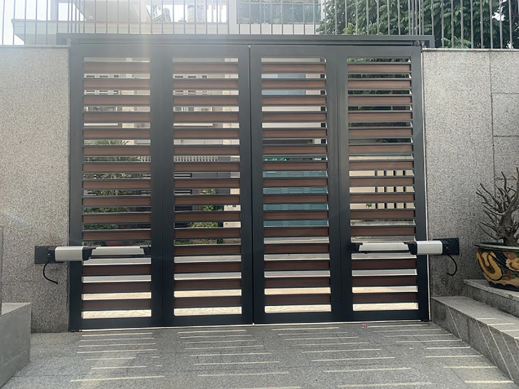 chọn motor mở cửa cổng tự động tay đòn