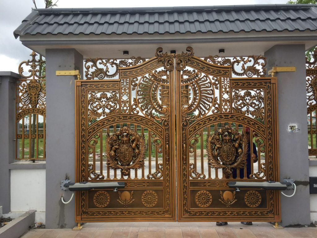 mẫu motor mở cửa cổng tự động tay đòn