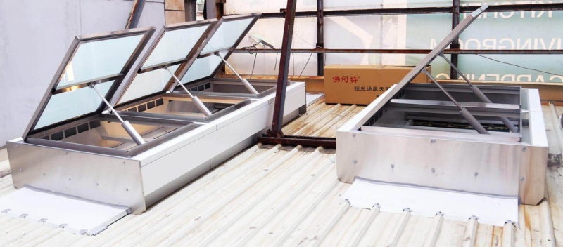 cấu tạo thiết bị thoát khói tự động